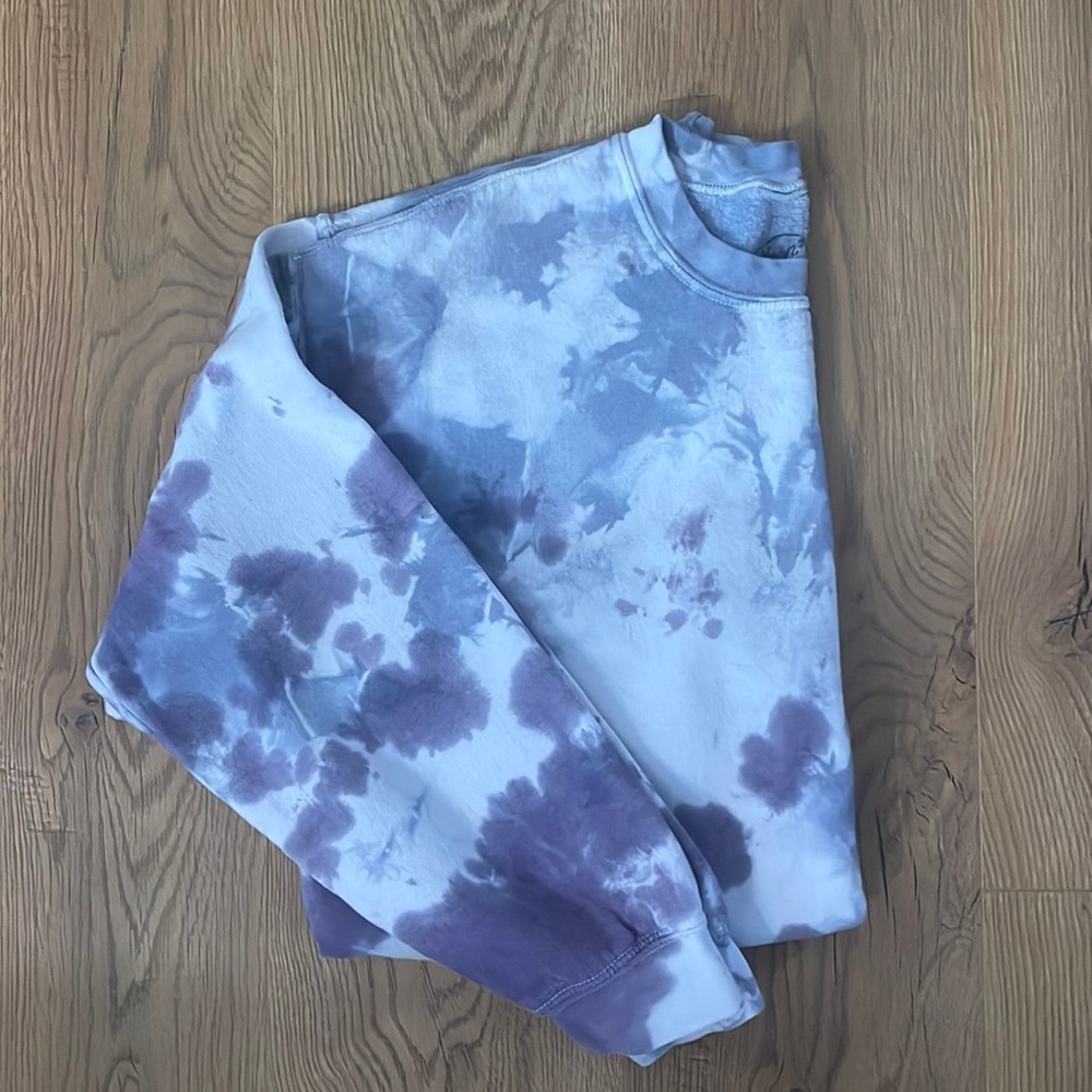 Neon Riot Tie Dye Swestshirt - Picture 2 of 5